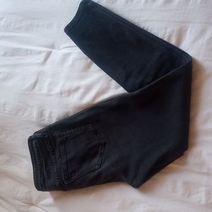 Free people black  ankle skinny high-waisted jeans sz28